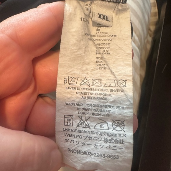 OFF WHITE Main Label Virgil Abloh Paint Splatter Shirt Mens Size XXL - Picture 12 of 15